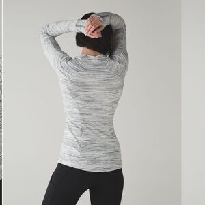 Lululemon Athletica Space Dye Long Sleeve Top
